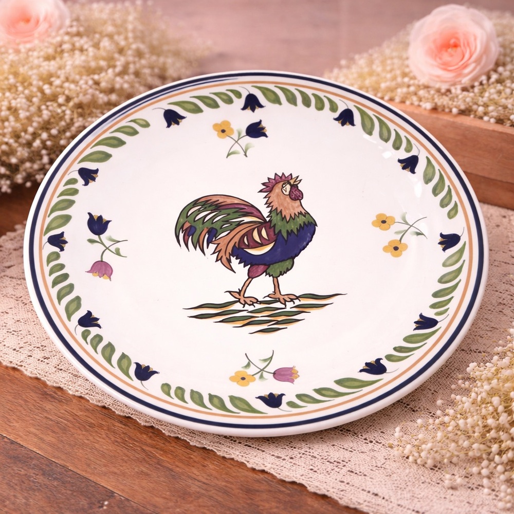 Williams Sonoma Large Rooster Pasta Serving Bowl‎